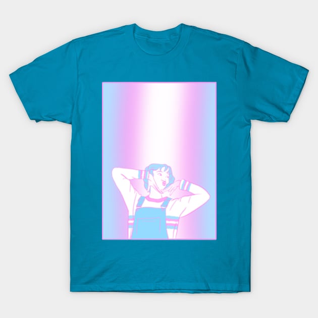 Trans pride T-Shirt by AquaMockingbird